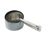 KW-I-K Πακέτο 4 κύπελα μεζούρες, INOX