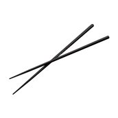 MST-BL5851 Πακέτο 40 τμχ Chopsticks Μελαμίνης, σειρά Asia, 24cm, μαύρα, Stylepoint