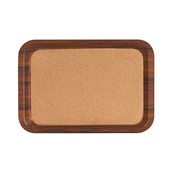 COR320440-101 Δίσκος laminated σερβιρίσματος με φελλό, 32x44cm, χρώμα ξύλου