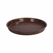 HOR320MD Δίσκος laminated με αντιολισθητική επιφάνεια, βαθύς, φ32cm, χρώμα ξύλου