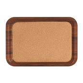 COR370530MD Δίσκος laminated σερβιρίσματος με φελλό, 37x53cm, χρώμα ξύλου