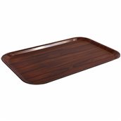 HOR750480MD-NS Δίσκος laminated με αντιολισθητική επιφάνεια, βαθύς, 75x48cm, χρώμα ξύλου