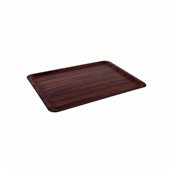 TEX360460MD-NS Δίσκος laminated με αντιολισθητική επιφάνεια, 36x46cm, χρώμα ξύλου
