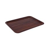 TEX430610MD-NS Δίσκος laminated με αντιολισθητική επιφάνεια, 43x61cm, χρώμα ξύλου