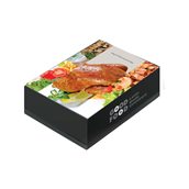 025.03.007 Κουτί μεταλιζέ GOOD FOOD Κοτόπουλο μεσαίο, 18x15x7.7cm, τιμή ανά κιλό