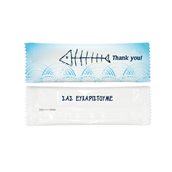 WP-FB01/CIT Αρωματικό υγρό Μαντηλάκι, 5x16cm (πετσέτα 20x20cm), Ψαροκόκαλο, με άρωμα λεμόνι