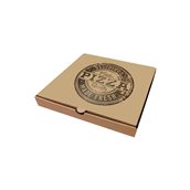 35x35x4.2/DMF Κουτί Πίτσας Μικροβέλε, σχέδιο Delicius Made Fresh, 35x35x4.2cm