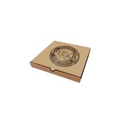 26x26x4.2/DMF Κουτί Πίτσας Μικροβέλε, σχέδιο Delicius Made Fresh, 26x26x4.2cm