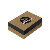 025.16.007 Κουτί μεταλιζέ BON APPETIT Ποικιλία μεγάλη, 25x17x6.5cm, τιμή ανά κιλό