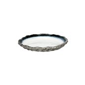 IS.054277 Πιάτο Stoneware, χοντρό Rim, φ25.4xΥ4cm, Σειρά Nakre, InSitu