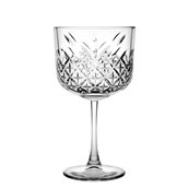 PAS.440237 Γυάλινο Ποτήρι Σκαλιστό Ποτού/Cocktail, 50cl, φ10.2x19.8cm, TIMELESS, PASABAHCE