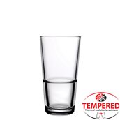 PAS.52080 Γυάλινο Ποτήρι Ψηλό, 48cl, στοιβαζόμενο, φ8.6x16cm, Tempered, GRANDE, PASABAHCE
