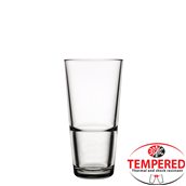 PAS.52112 Γυάλινο Ποτήρι Ψηλό, 37.6cl, στοιβαζόμενο, φ7.9x15.5cm, Tempered, GRANDE, PASABAHCE