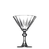 PAS.440099 Γυάλινο Ποτήρι Σκαλιστό Martini, 23.8cl, φ11.7x15cm, DIAMOND, PASABAHCE