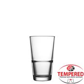 PAS.52290 Γυάλινο Ποτήρι Ψηλό, 28.4cl, στοιβαζόμενο, φ7.6x12.8cm, Tempered, GRANDE, PASABAHCE