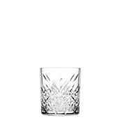 PAS.52790 Γυάλινο Ποτήρι Σκαλιστό Χαμηλό, 34,5cl, φ8.5x9.6cm, TIMELESS, PASABAHCE