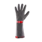 1321-CUFF19/MEDIUM Ανοξείδωτο γάντι βραχίωνα (19cm), πλεκτό, Medium, με τεχνολογία συγκόλλησης MICROPLASMA. Σειρά EasyClean