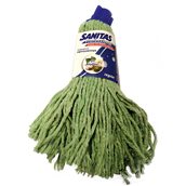 8571028277 Σφουγγαρίστρα με Νήμα Cotton Regular, πράσινη, SANITAS PRO