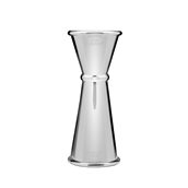 LUMIAN.0039 Μεζούρα Japanese Jigger, 25/50ml (εσωτ. 15/25/45ml), 11cm, INOX 18/10, ασημί, Lumian