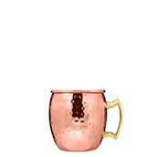 LUMIAN.0228 Κούπα χάλκινη Moscow MUG, σφυρήλατη με χερούλι, 50cl, φ8.8xΥ9.7cm, Lumian