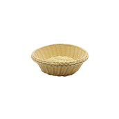 RAT-N103 Ψωμιέρα/Καλάθι Rattan, στρογγυλό φ20cm, μπεζ