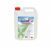 8571018954 Υγρό τζαμιών, διάφανο, 4 Lt, SANITAS PRO