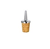 73523017 Κεραστήρι Pourer INOX με φελλό, κατάλληλο και για Dash Bottles