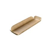 Q1008 Ξύλινoς Δίσκος Bamboo, 21.5x7.5x2.5cm, Leone