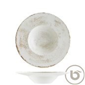 MT-NCRBNC28CK Πιάτο Βαθύ πορσελάνης 28cm, Nacrous MATT, BONNA