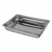VNX-374806 Ταψί Πίτας/Παστίτσιου INOX 18/c (0.6mm), 37x48x6cm, οικονομικό με χείλος