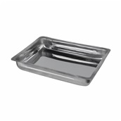 VNX-303906 Ταψί Πίτας/Παστίτσιου INOX 18/c (0.6mm), 30x39x6cm, οικονομικό με χείλος