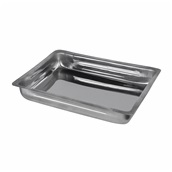 VNX-344406 Ταψί Πίτας/Παστίτσιου INOX 18/c (0.6mm), 34x44x6cm, οικονομικό με χείλος
