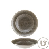 S-MT-LUCWDGRM24CK Πιάτο Βαθύ πορσελάνης 24cm, Luca Wood MATT, BONNA