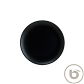 NOTGRM21DZ Πιάτο Ρηχό πορσελάνης 21cm, Notte Black, BONNA
