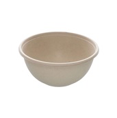 PUL12032 Μπωλ Στρογγυλό 1000 ml, φ17x8cm, από ζαχαροκάλαμο, Μίας Χρήσης, Sabert