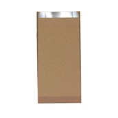 50.05.00 Σακούλα Αλουμινίου Καφέ (Kraft) 12x28cm, τιμή ανά κιλό