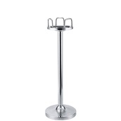 CF-03FL Βάση Σαμπανιέρας INOX SS201, φ20xΥ76cm