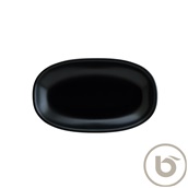NOTGRM29OKY Δίσκος Οβάλ πορσελάνης 29cm, Notte Black, BONNA