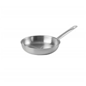 LACOR.51632 Τηγάνι ανοξείδωτο, φ32xΥ6cm, INOX 18/10 (1mm), σειρά CHEF-INOX, Lacor