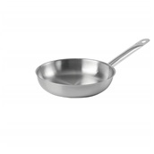 LACOR.51636 Τηγάνι ανοξείδωτο, φ36xΥ6.5cm, INOX 18/10 (1mm), σειρά CHEF-INOX, Lacor