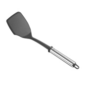LACOR.68274 Σπάτουλα Nylon, 8.5x10.5cm, με INOX 18/10 λαβή, μήκος 37.5cm, Lacor