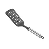LACOR.68276 Σπάτουλα Nylon, Fish Turner, 8x14.5cm, με INOX 18/10 λαβή, μήκος 36.5cm, Lacor
