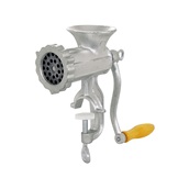 LT.N4008C Κρεατομηχανή χειροκίνητη INOX, με σφιγκτήρα, 26x8x34cm, στόμιο φ6.5cm, σειρά Bonne Graine, Louis Tellier