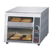 H8600A Επαγγελματική Φρυγανιέρα-Τοστιέρα, 1700W, ανοξείδωτη, 33x50.2x36.2cm, KARAMCO