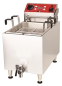 SP01520 Βραστήρας Ζυμαρικών, INOX, επιτραπέζιος, 2.9KW, 8 Lt, 4 καλάθια, THOR