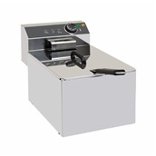 XDF10LM Φριτέζα Μονή, 10lt Λάδι, 4500W. XDOME