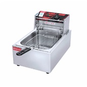 HEF-81-THERMO Φριτέζα Μονή, 6lt Λάδι, 2500W. KARAMCO