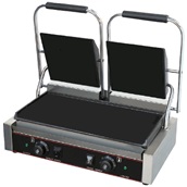 HEG-813EB Ηλεκτρική Τοστιέρα Grill, διπλή, 67x23cm, Λεία, 4.4KW, KARAMCO