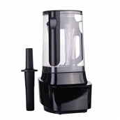 BR230-19E00 Vacuum Mπλέντερ, με ανοξείδωτα μαχαίρια, κανάτα 1 Lt, 80kpa, 800W, KARAMCO