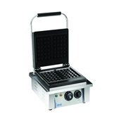 IWB-1S Επαγγελματική Βαφλιέρα, 1600W, πλάκα 28.5x25.5cm, KARAMCO
